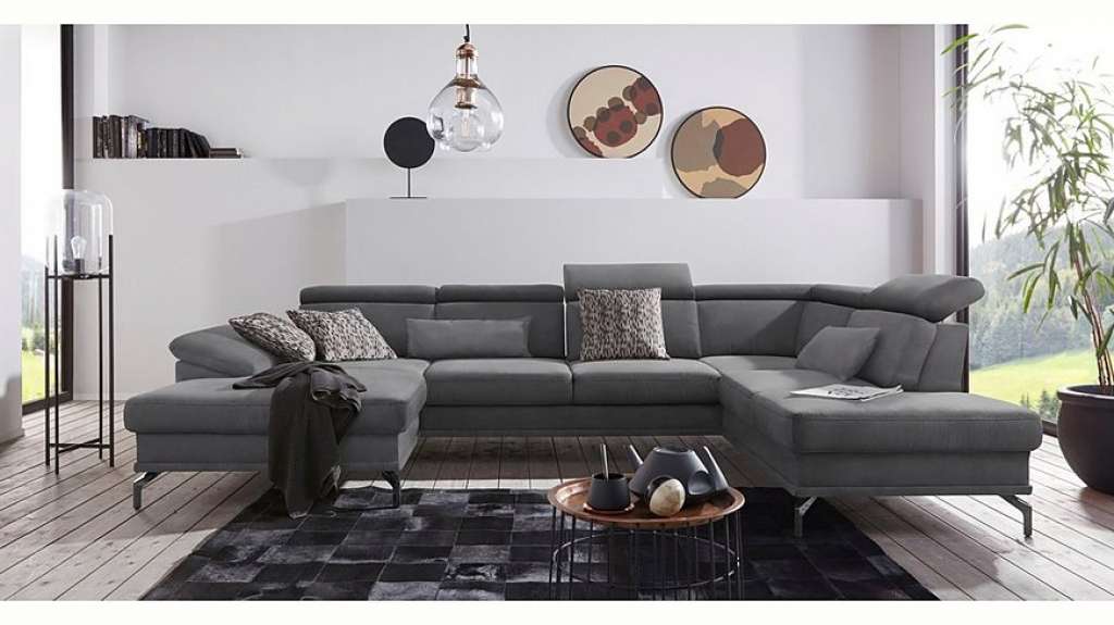 sit&more Wohnlandschaft, inklusive Sitztiefenverstellung, wahlweise mit Kopf- und Armteilverstellung