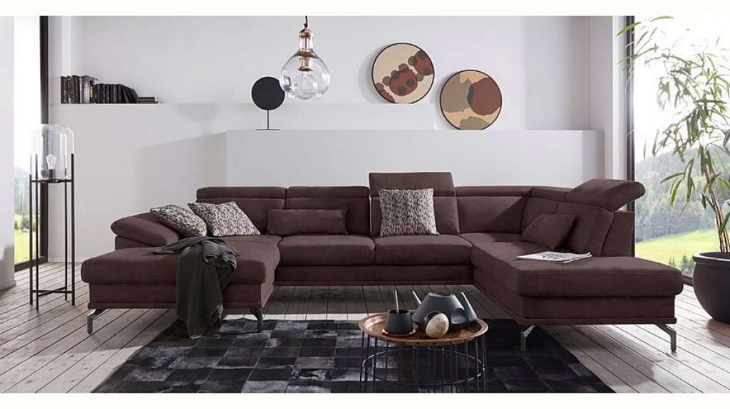 sit&more Wohnlandschaft, inklusive Sitztiefenverstellung, wahlweise mit Kopf- und Armteilverstellung