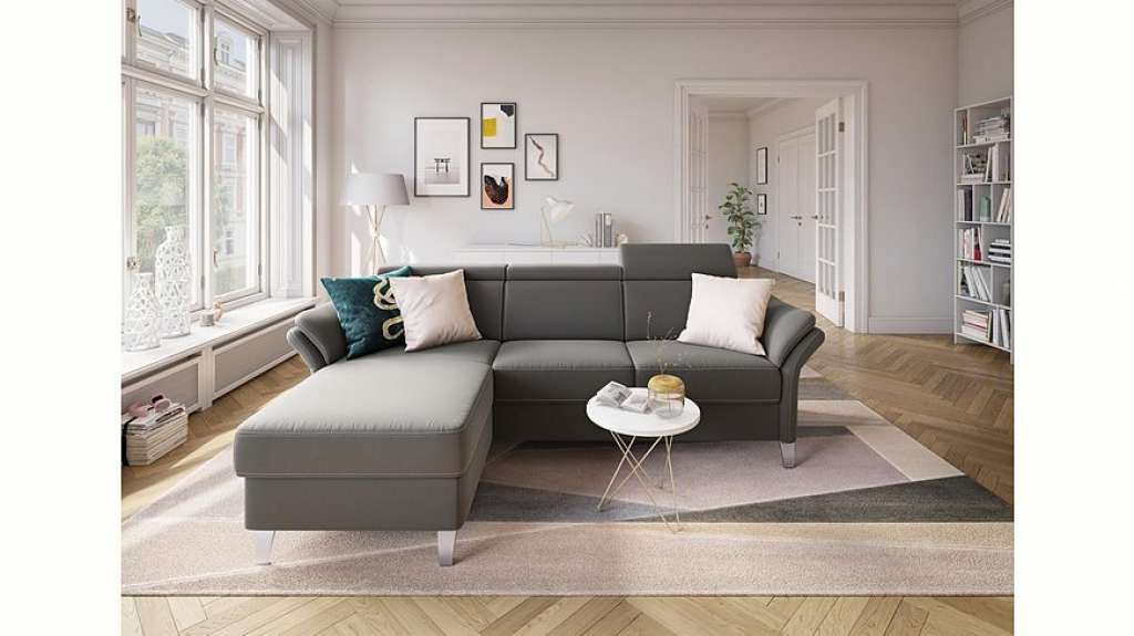 sit&more Ecksofa, inklusive Kopfteilverstellung, wahlweise mit Bettfunktion und Bettkasten