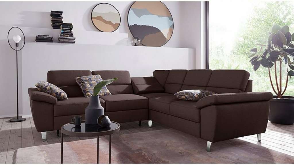 sit&more Ecksofa, wahlweise mit Bett- und Relaxfunktion, inkl. Bettkasten