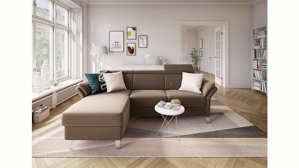 sit&more Ecksofa, inklusive Kopfteilverstellung, wahlweise mit Bettfunktion und Bettkasten