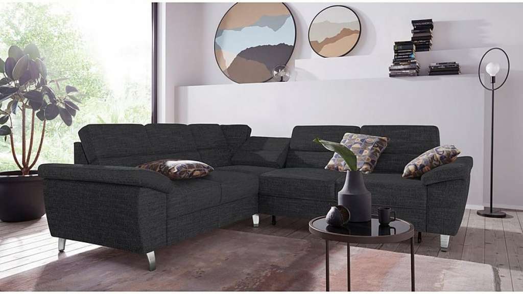 sit&more Ecksofa, wahlweise mit Bett- und Relaxfunktion, inkl. Bettkasten
