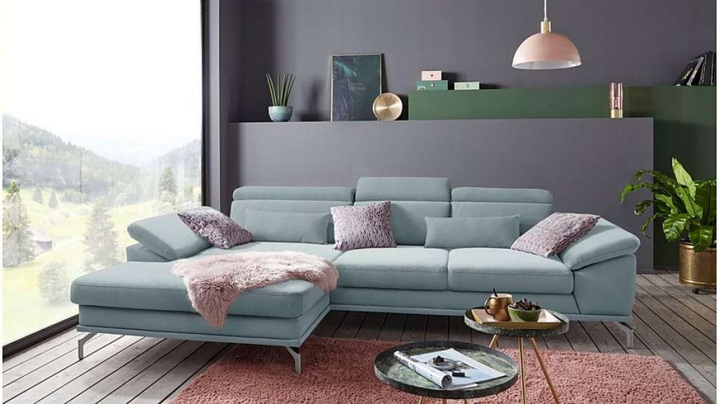 sit&more Ecksofa, inklusive Sitztiefenverstellung, wahlweise mit Kopf- und Armteilverstellung