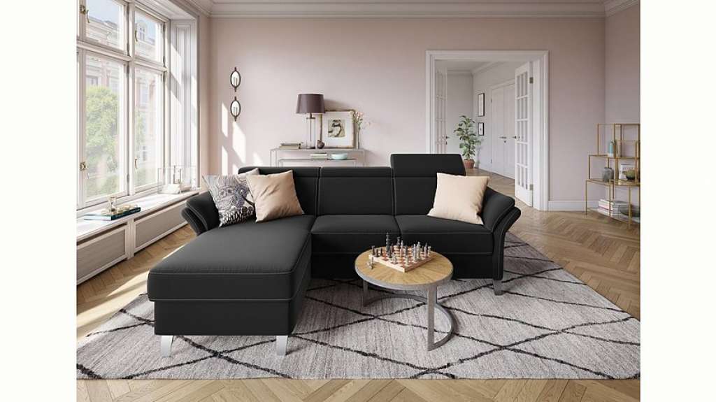 sit&more Ecksofa, inklusive Kopfteilverstellung, wahlweise mit Bettfunktion und Bettkasten
