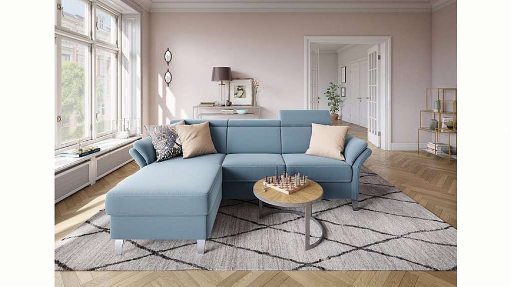 sit&more Ecksofa, inklusive Kopfteilverstellung, wahlweise mit Bettfunktion und Bettkasten