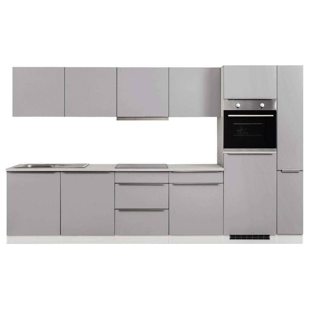 KÜCHENBLOCK E-Geräte, Spüle, Soft-Close-System, Geschirrspüler