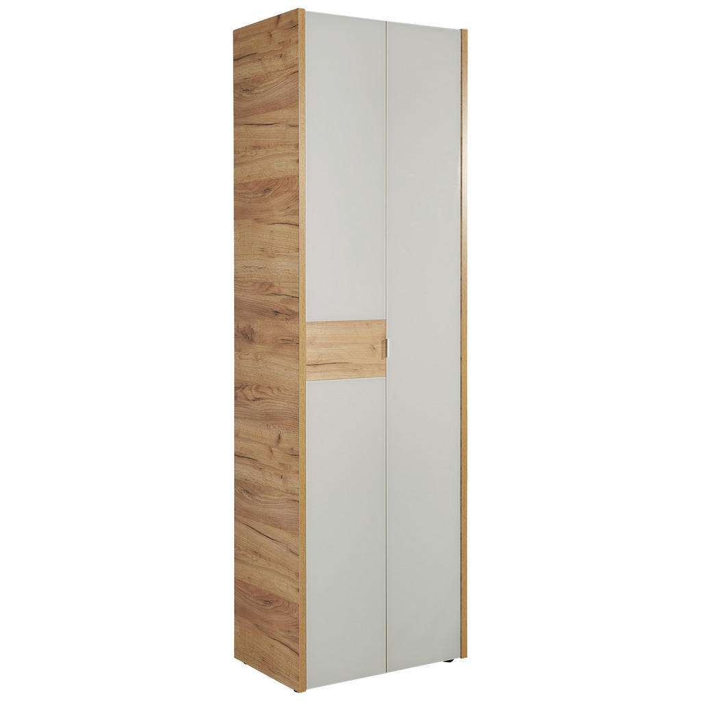 GARDEROBENSCHRANK melaminharzbeschichtet Eichefarben, Kaschmir