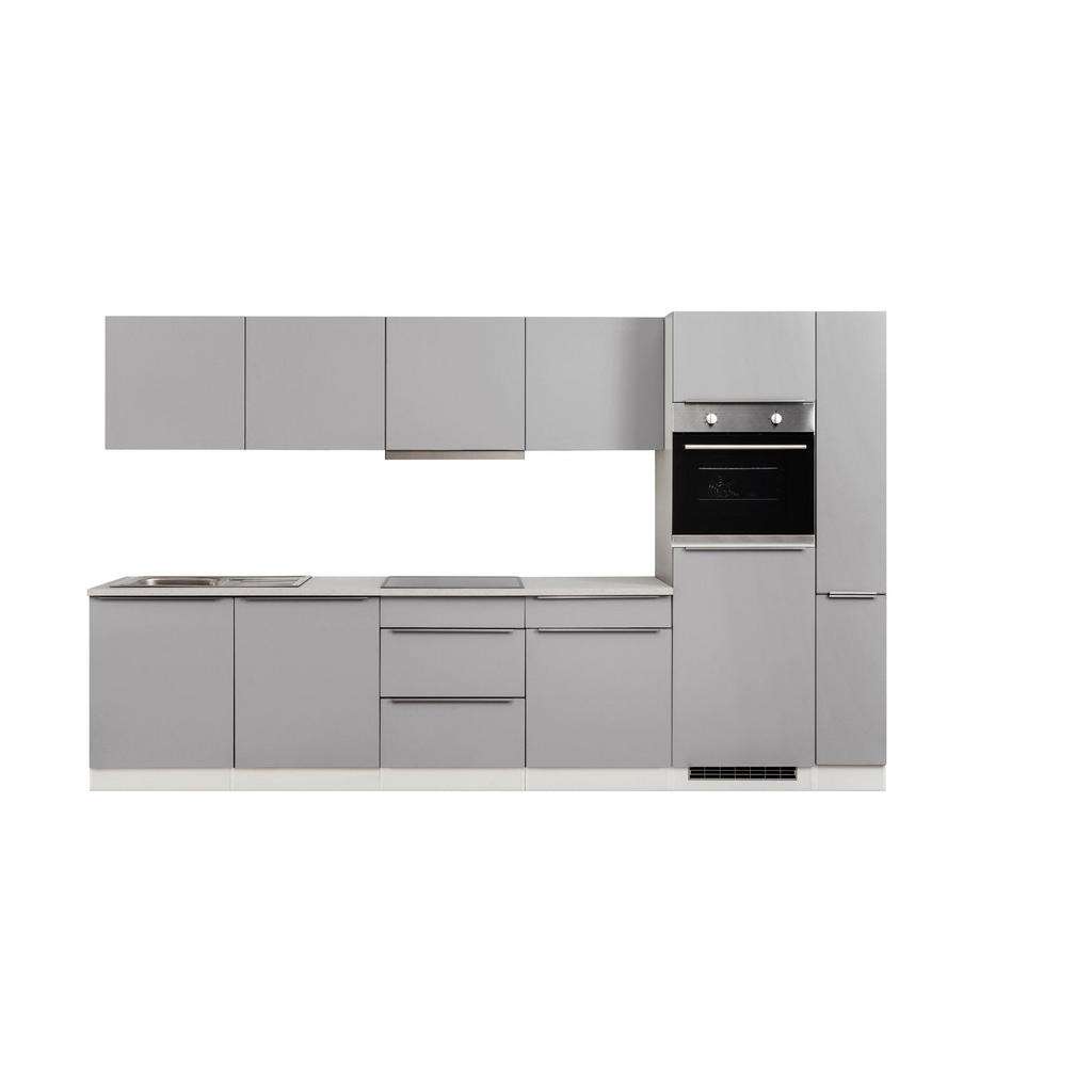 KÜCHENBLOCK E-Geräte, Spüle, Soft-Close-System, Geschirrspüler