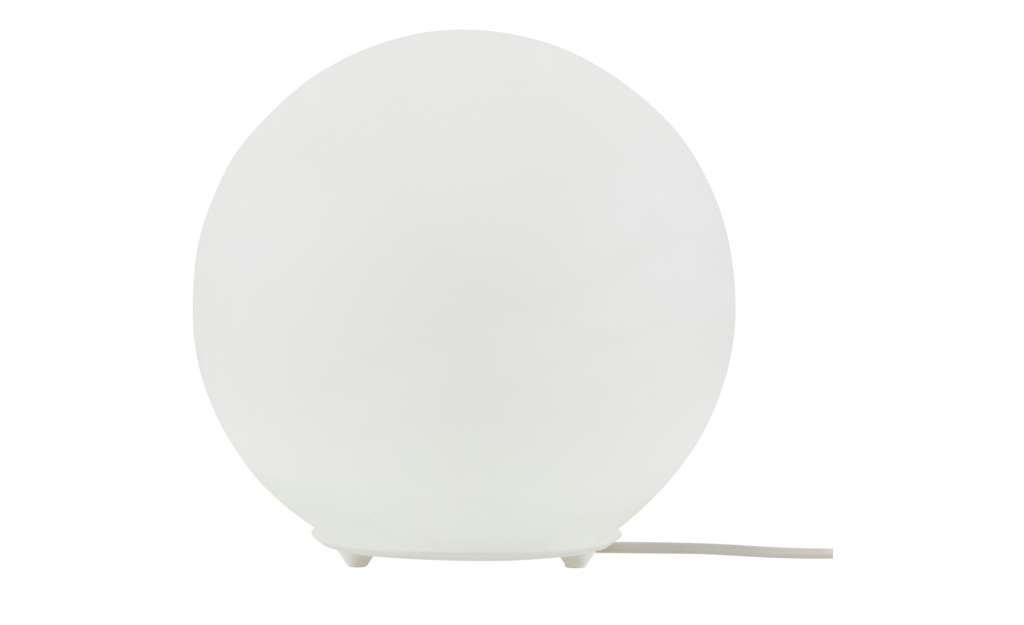 Glaskugel, 1-flammig, Alabasterglas weiß `groß` ¦ weißØ: 25 Lampen & Leuchten > Innenleuchten > Tischlampen - Höffner