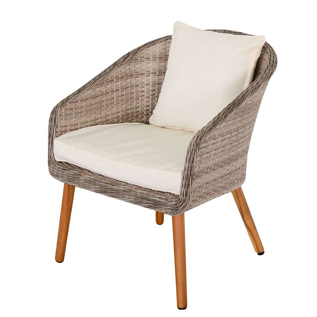 home24 Gartenstuhl Woodley (2er-Set)