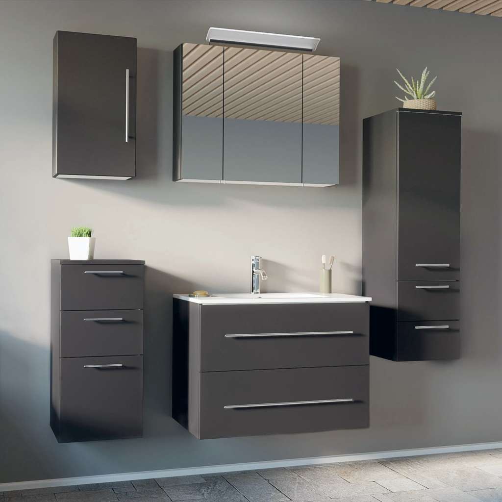 home24 Badezimmerset Homeline II (5-teilig)