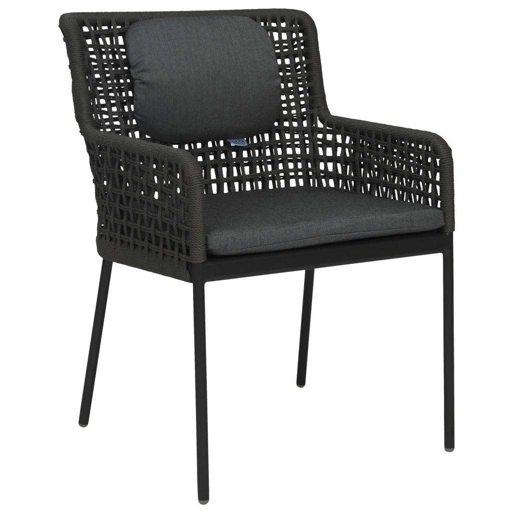 GARTENSESSEL Aluminium Anthrazit, Grau, Platinfarben
