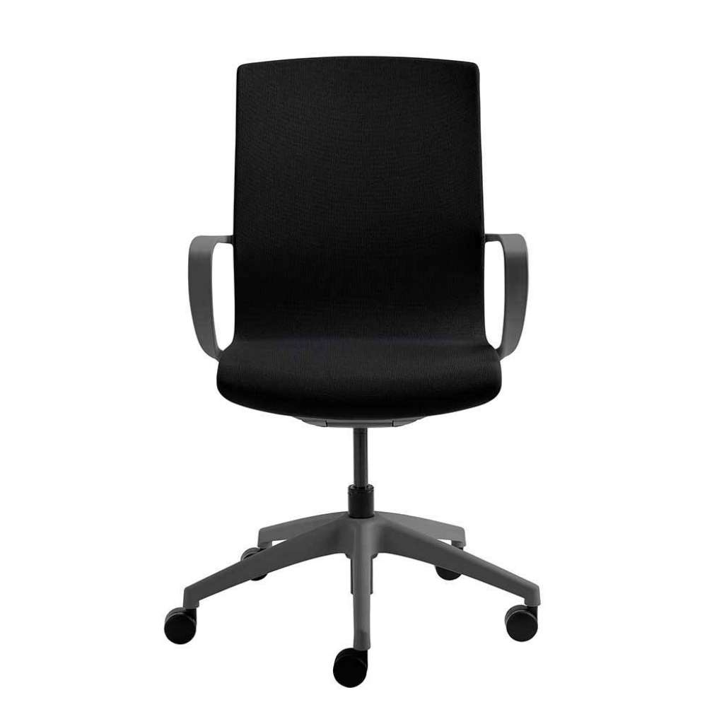 Schreibtischsessel in Schwarz Mesh verstellbarer Rückenlehne