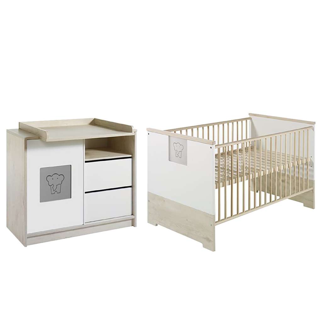 home24 Babyzimmer-Set Eco Slide