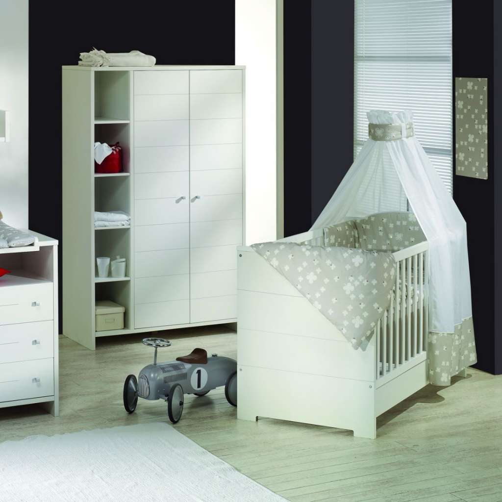 home24 Babyzimmer Eco Stripe (4-teilig)