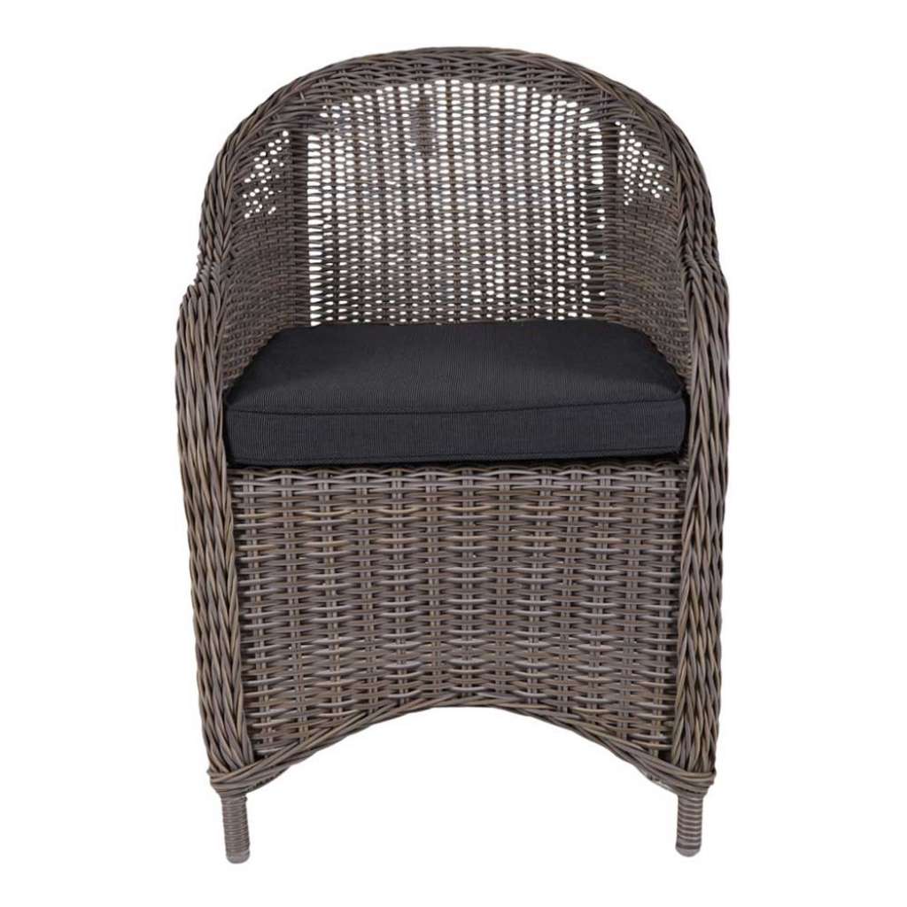 Garten Sessel in Grau Kunstrattan