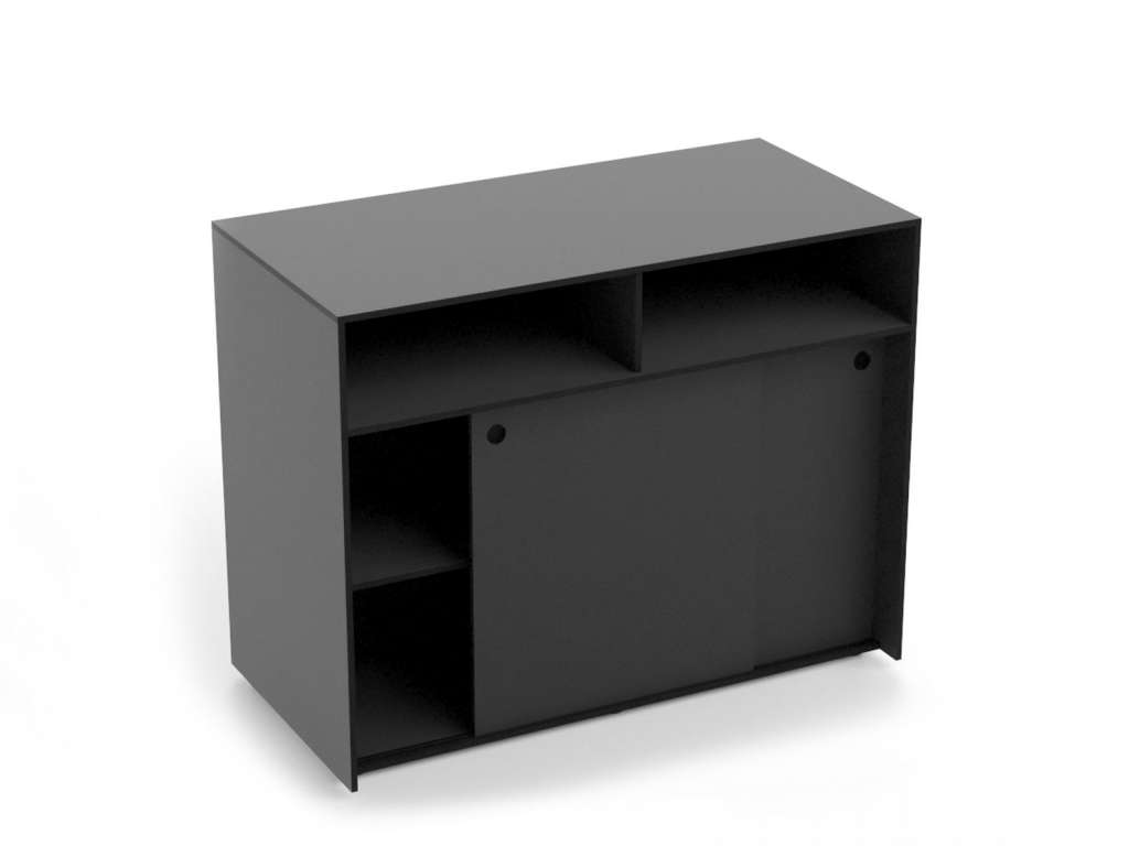 Conmoto - TICINO Kitchen Space  - HPL - anthrazit - outdoor