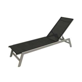 Rollen Liege in Schwarz und Silberfarben Aluminium