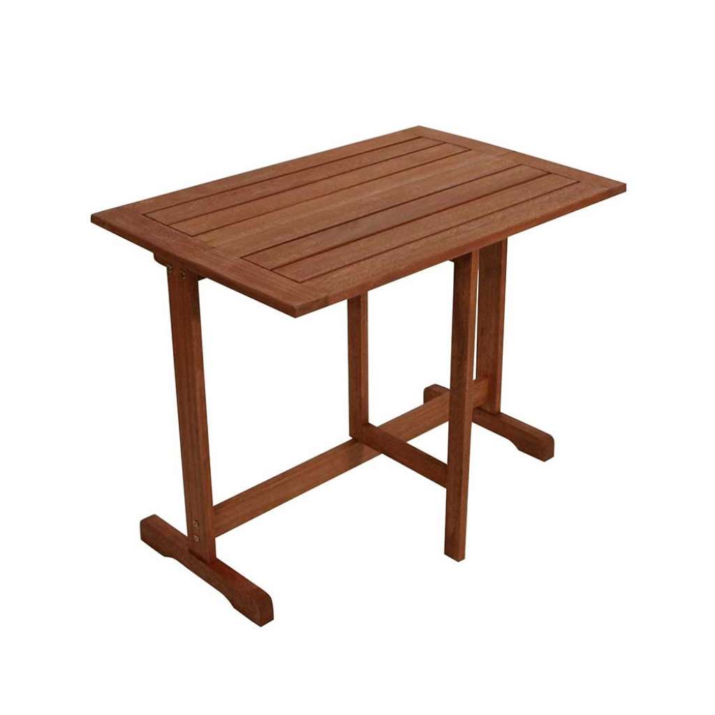 Klapptisch aus Eukalyptusholz 90 cm breit