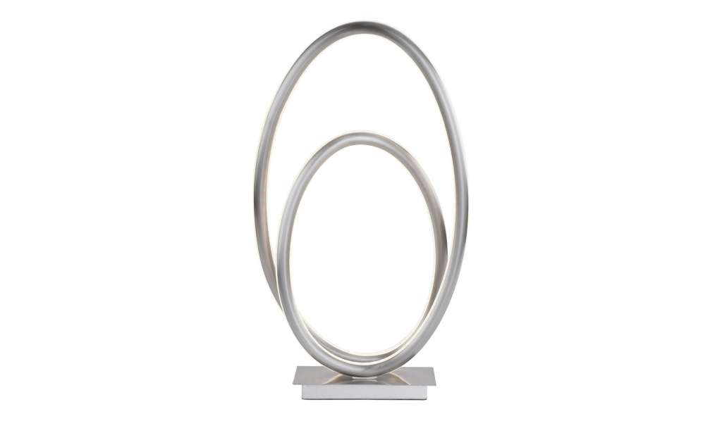 Q-Smart Home Lights Tischleuchte, Nickel matt ¦ silber ¦ Maße (cm): B: 10 H: 43 Lampen & Leuchten > Innenleuchten > Tischlampen - Höffner