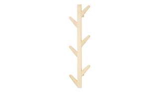 Garderobenleiste mit 6 Haken  Malo ¦ holzfarben ¦ Maße (cm): B: 22 H: 78 T: 7 Garderoben & Kleiderstangen > Garderoben - Höffner