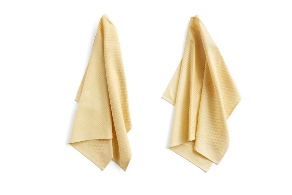 HAY - Geschirrtuch - Check yellow - indoor