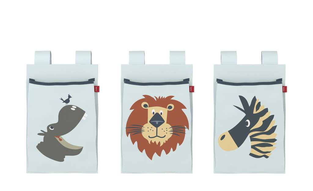 FLEXA Betttaschen 3er-Set  Flexa ¦ grün ¦ Maße (cm): B: 24 H: 40 Sonstiges Zubehör - Höffner