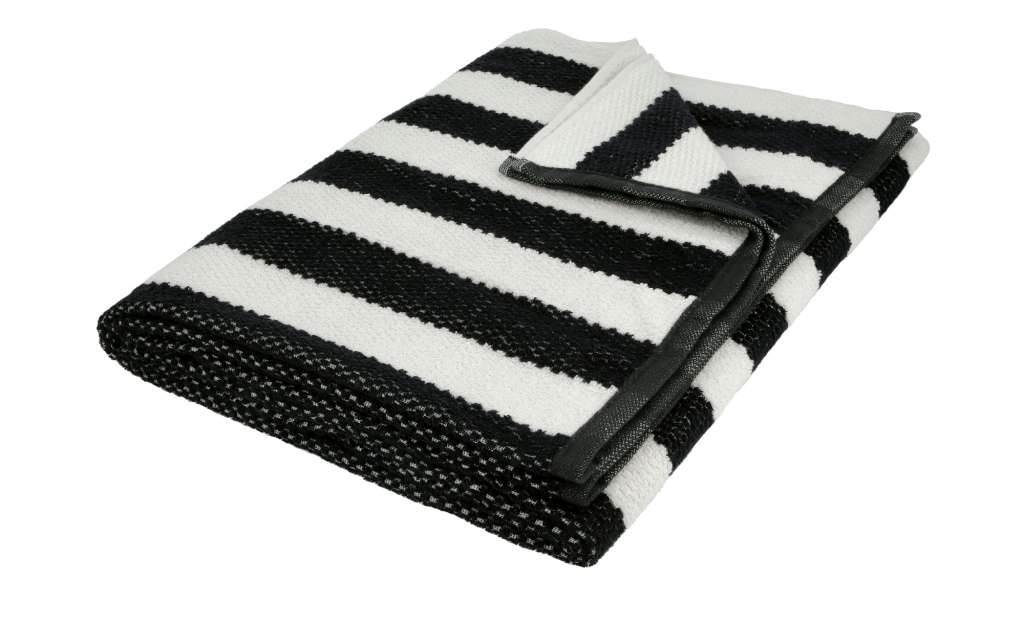 CaWö Liegetuch  178 ¦ schwarz ¦ 100% Baumwolle ¦ Maße (cm): B: 80 Badtextilien und Zubehör > Handtücher & Badetücher > Badetücher & Saunatücher - Höffner