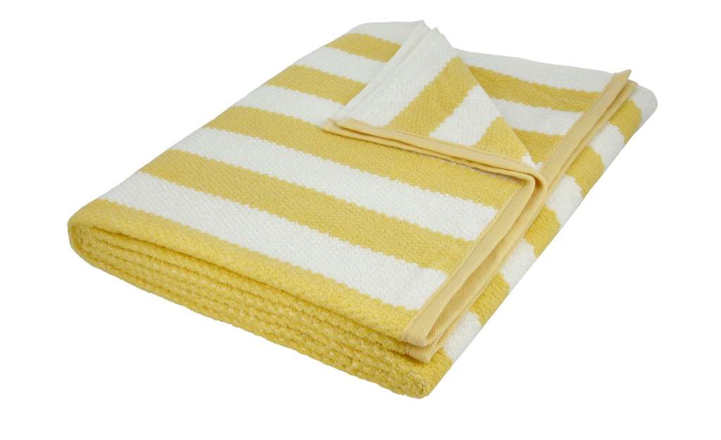 CaWö Liegetuch  178 ¦ gelb ¦ 100% Baumwolle ¦ Maße (cm): B: 80 Badtextilien und Zubehör > Handtücher & Badetücher > Badetücher & Saunatücher - Höffner