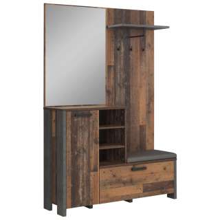 GARDEROBE Dunkelgrau