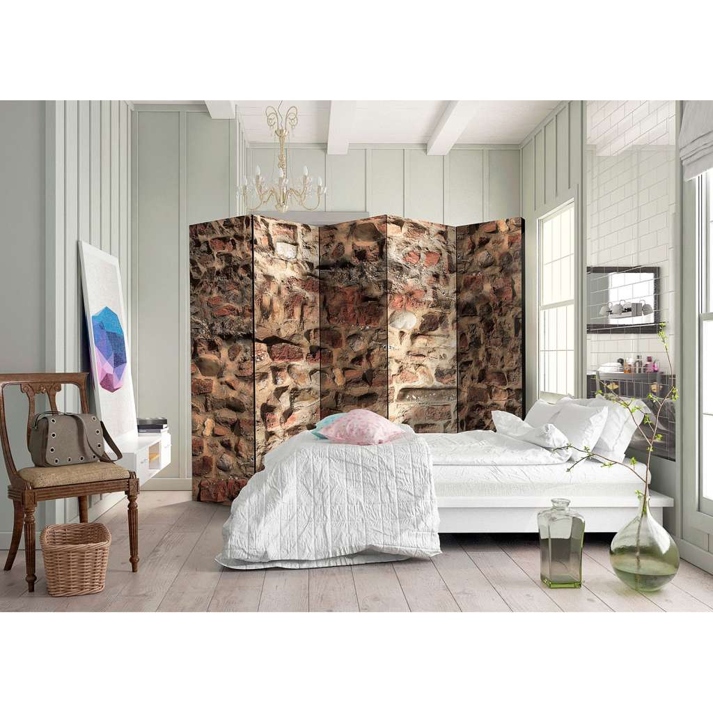 home24 Paravent Ancient Wall (5-teilig)