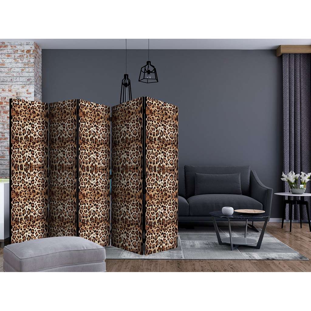 home24 Paravent Animal Theme (5-teilig)