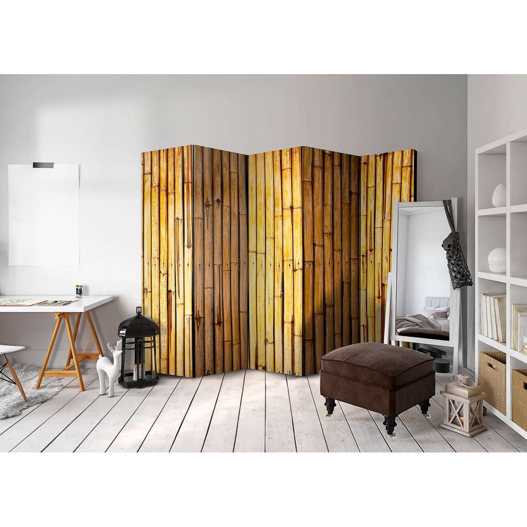 home24 Paravent Bamboo Garden (5-teilig)