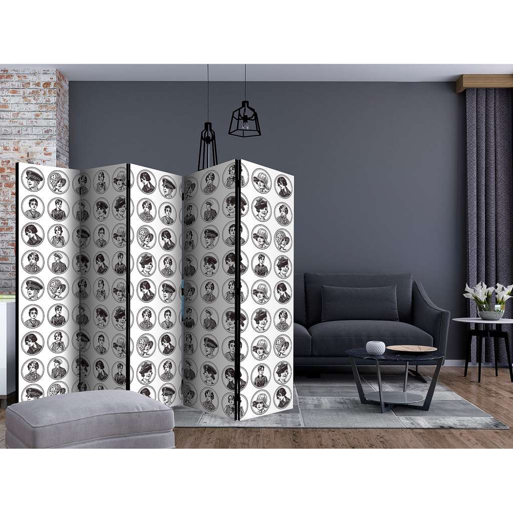 home24 Paravent 20s und 30s (5-teilig)