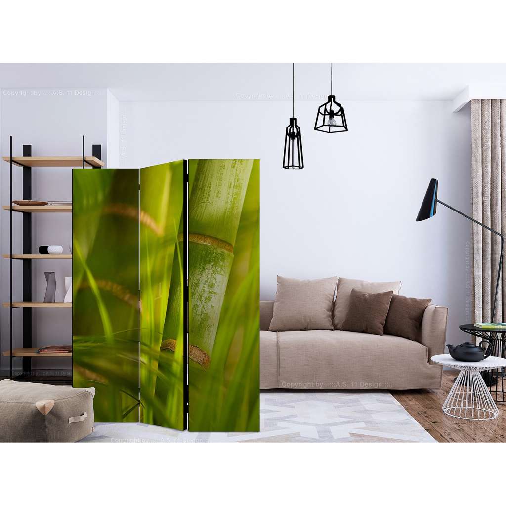 home24 Paravent Bamboo Nature Zen (3-teilig)