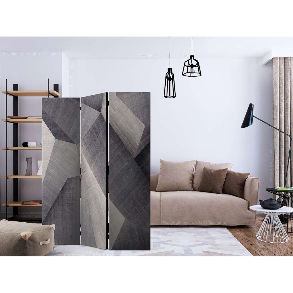home24 Paravent Abstract Blocks (3-teilig)