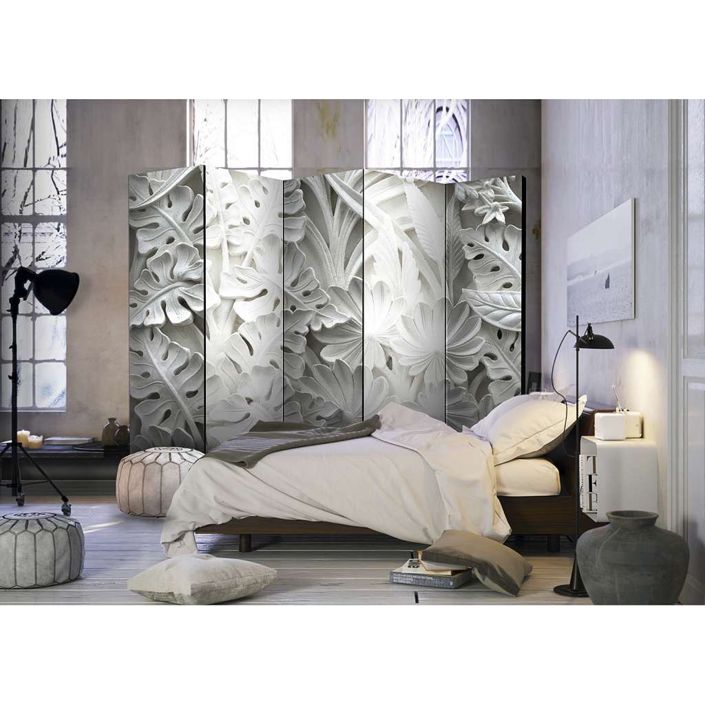 home24 Paravent Alabaster Garden (5-teilig)