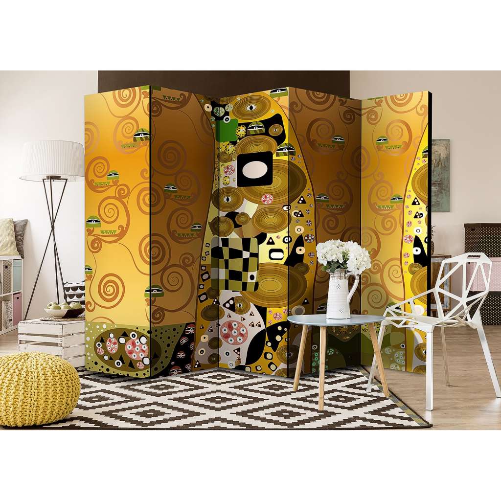 home24 Paravent Artistic Geometry (5-teilig)