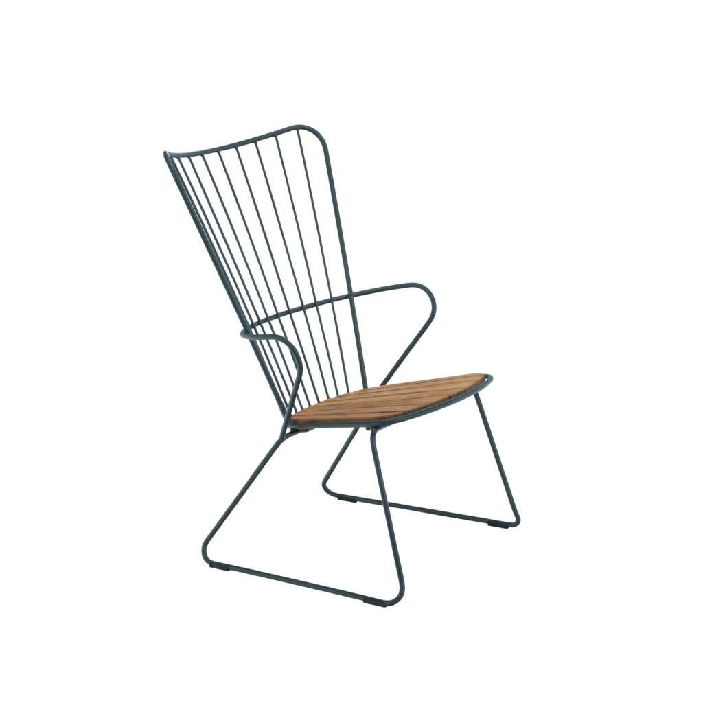 Houe - Paon Lounge Stuhl - Pine Green - outdoor