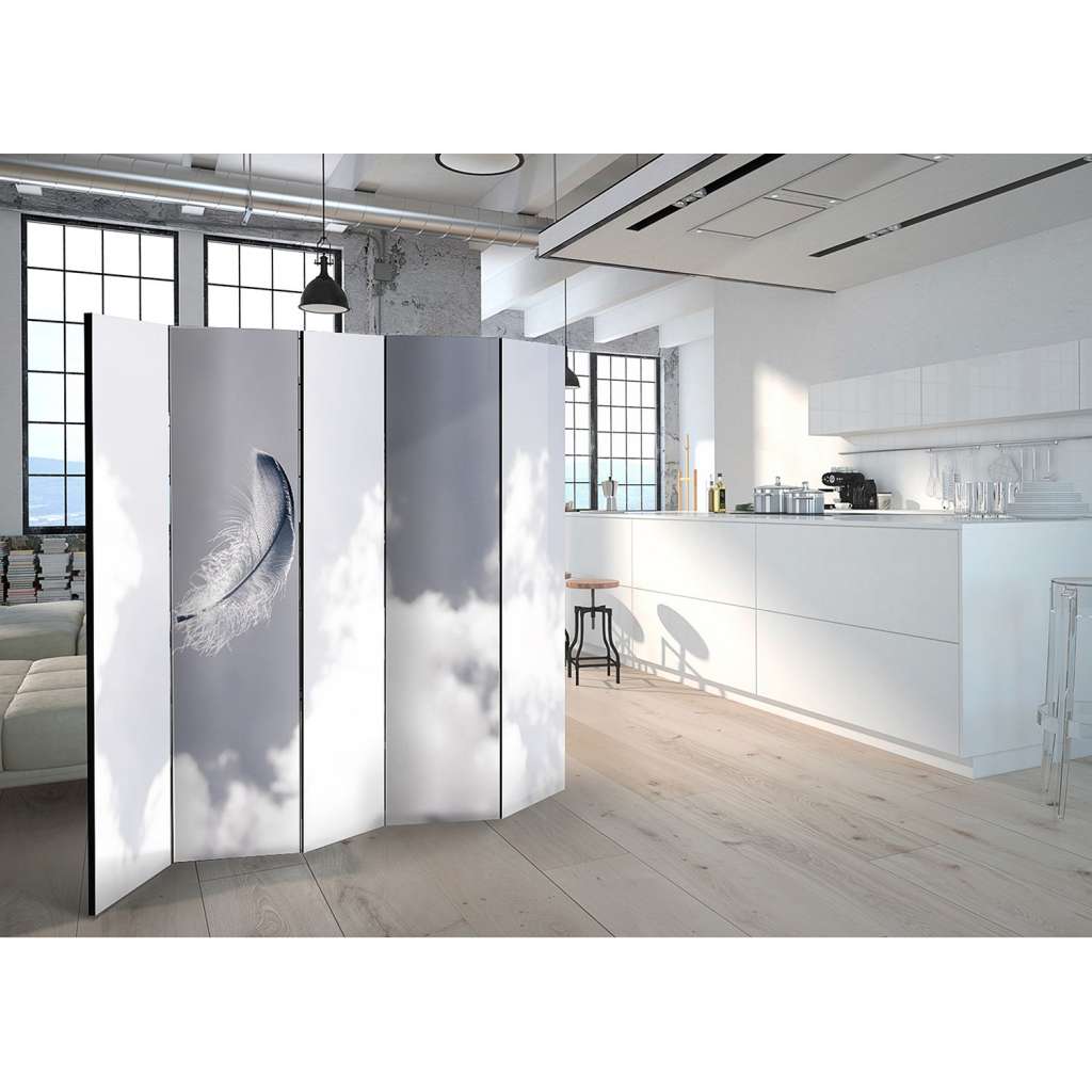 home24 Paravent Angelic Feather (5-teilig)