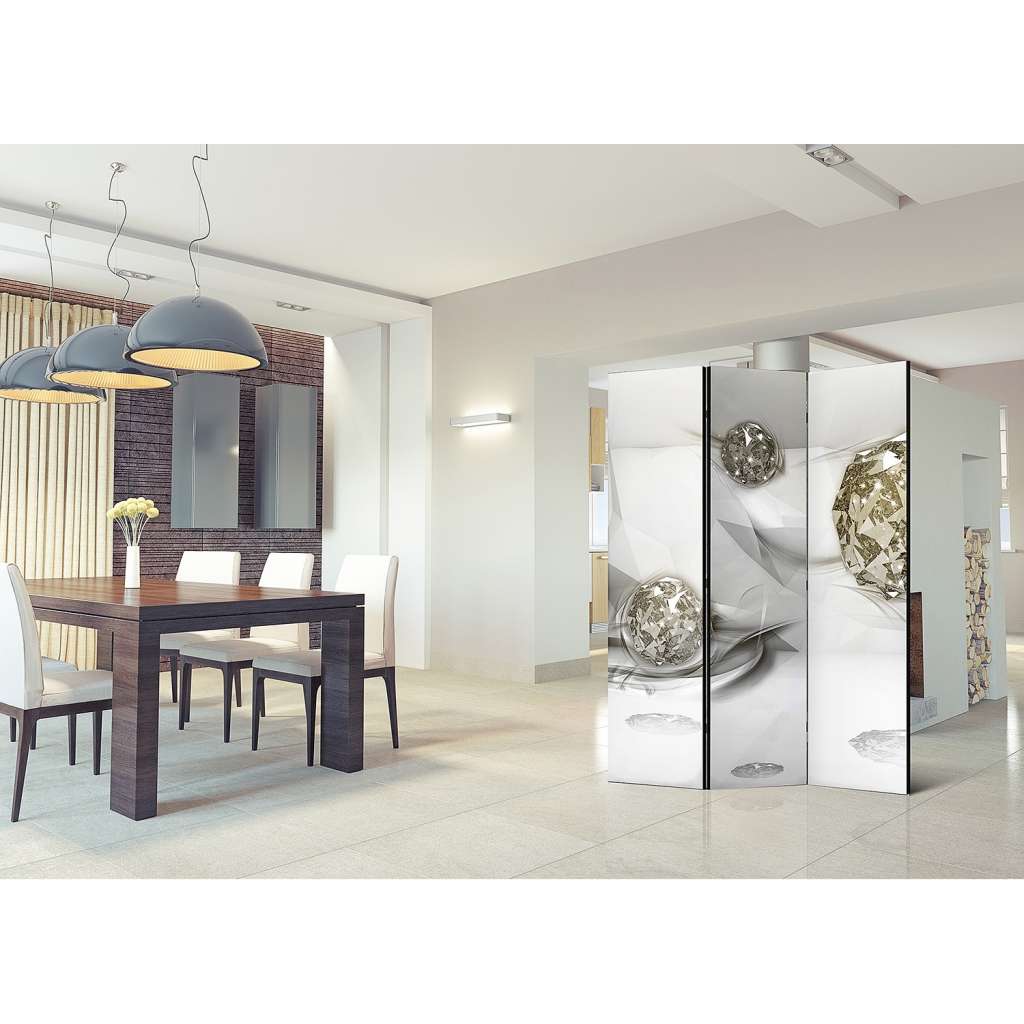 home24 Paravent Abstract Diamonds (3-teilig)
