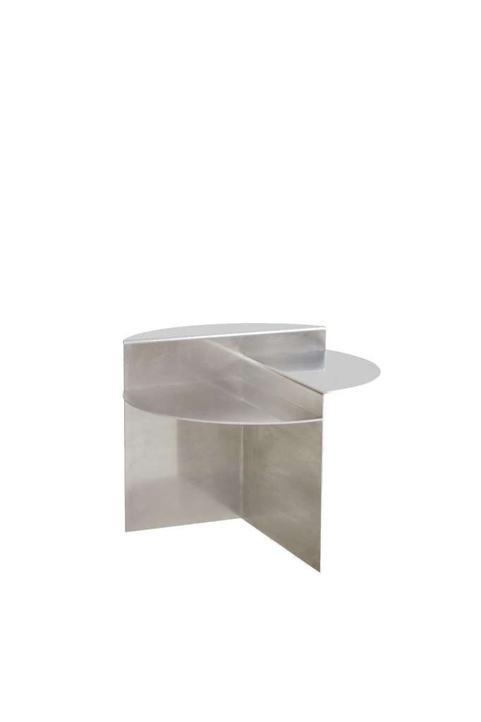 Frama - RIVET Beistelltisch - unbehandeltes Aluminium - indoor
