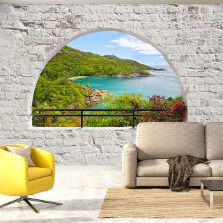 home24 Vliestapete Emerald Island