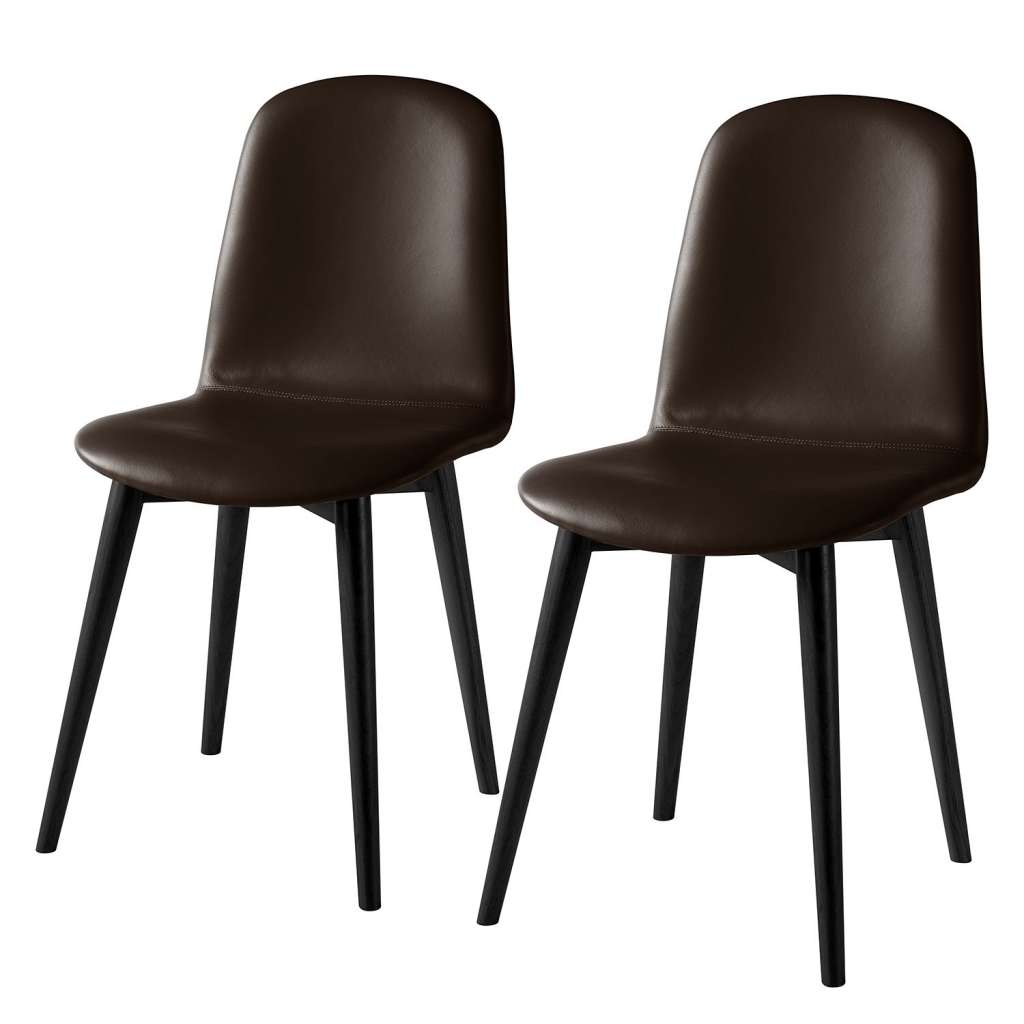 home24 Polsterstuhl Warka (2er-Set)