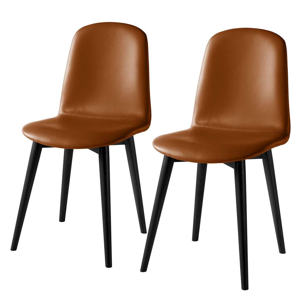 home24 Polsterstuhl Warka (2er-Set)