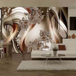 home24 Vliestapete Brown Symphony
