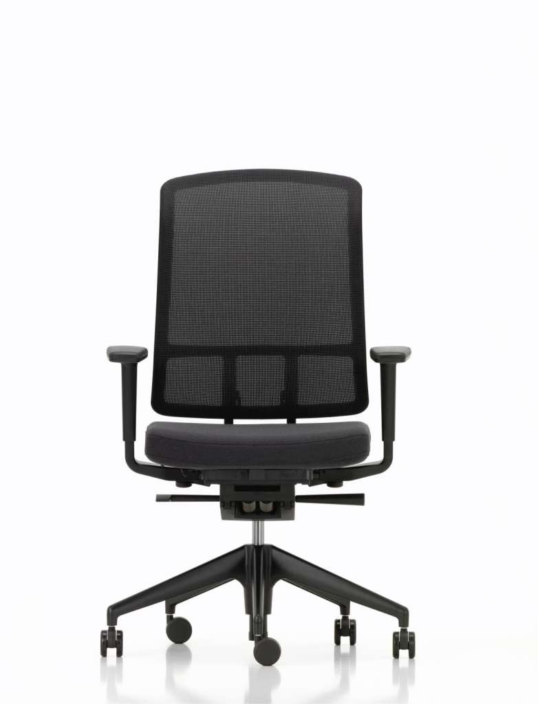Vitra - AM Bürostuhl - schwarz - indoor