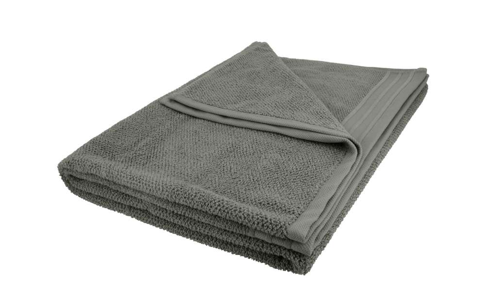 como Badetuch  Spa ¦ grau ¦ reine Baumwolle ¦ Maße (cm): B: 100 Badtextilien und Zubehör > Handtücher & Badetücher > Badetücher & Saunatücher - Höffner