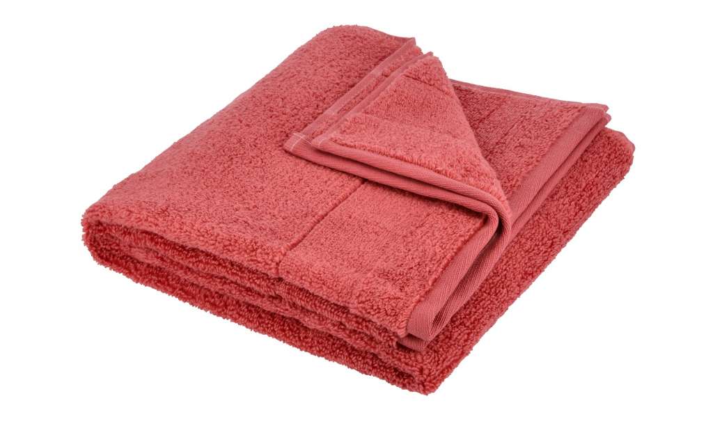 VOSSEN Handtuch  Cloud ¦ rot ¦ 100% Baumwolle ¦ Maße (cm): B: 50 Badtextilien und Zubehör > Handtücher & Badetücher > Handtücher - Höffner