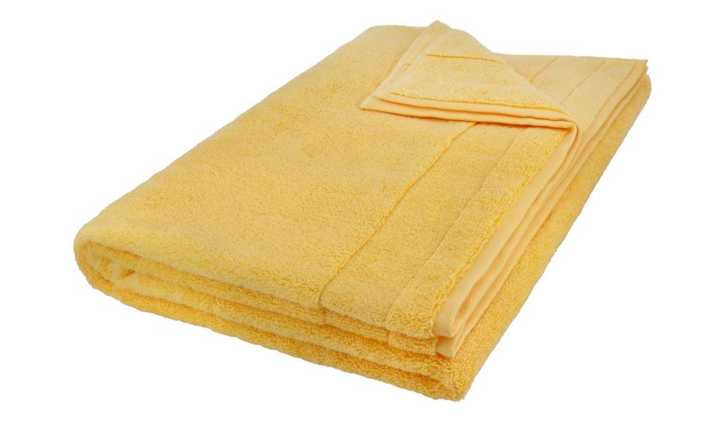 VOSSEN Badetuch  Cloud ¦ gelb ¦ 100% Baumwolle ¦ Maße (cm): B: 100 Badtextilien und Zubehör > Handtücher & Badetücher > Badetücher & Saunatücher - Höffner